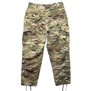 Army Combat Uniform Pants Multicam Medium-Large Ripstop Cargo Military Mens
